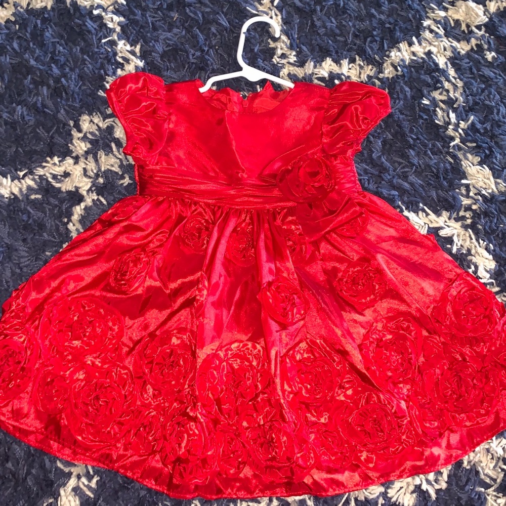 12 month Christmas dress